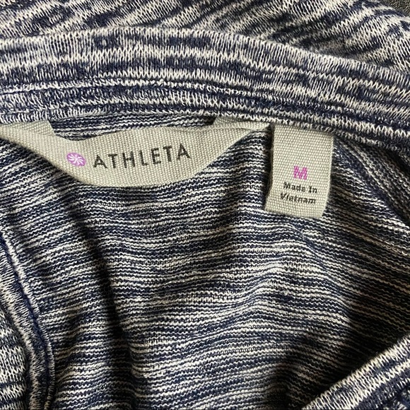 ATHLETA Long Sleeve Keyhole Top M - Picture 6 of 9